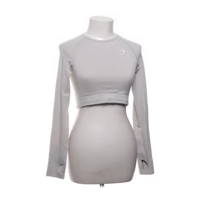 Crop top (Grå) från Gymshark Elastan, Nylon, Polyester