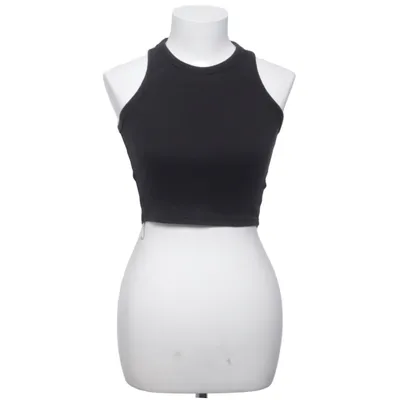 Crop top (Noir) de Silk Road Coton, Élasthane, Polyester