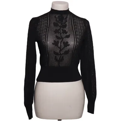 Sweater (Sort) fra Zara Bomuld, Polyester