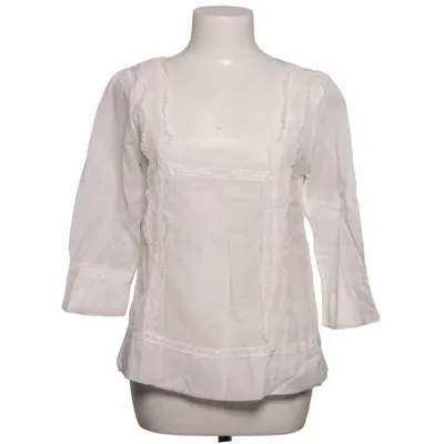 Bluse (Hvid) fra Zara Basic Bomuld