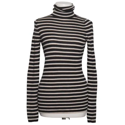 Turtleneck (Sort, Hvid) fra Uniqlo Uld