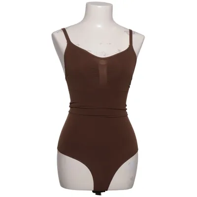 Shapewear body (Brown) from Creamy Fabrics Elastane, Polyamide