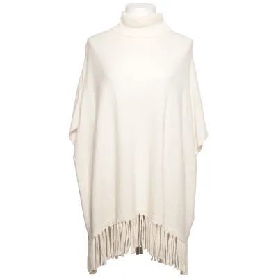 Poncho (Vit) från Madeleine Kashmir, Ull