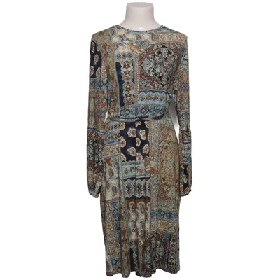 Dress (Blue, Brown, Multicolored) from Hajo Elastane, Viscose