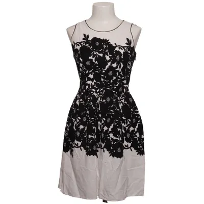 Robe (Noir, Blanc) de Sandro Ferrone Coton, Lin