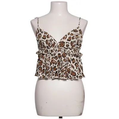 Crop top (Beige, Bruin, Zwart) van FB Sister Viscose