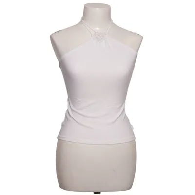 Halter neck top (White) from Atlantic Cotton, Elastane