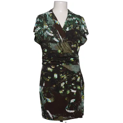 Dress (Brown, Green, Multicolored) from Piú & Piú Elastane, Viscose