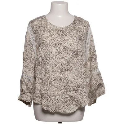 Bluse (Beige, Sort) fra Devernois