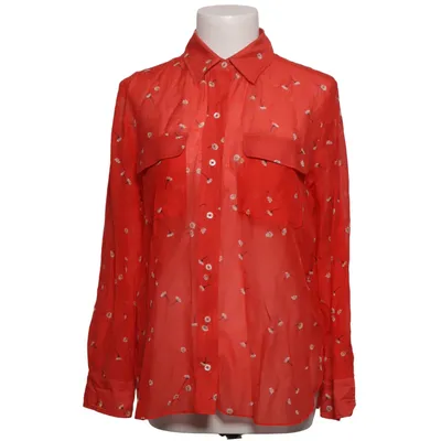 Blouse (Red) from Massimo Dutti