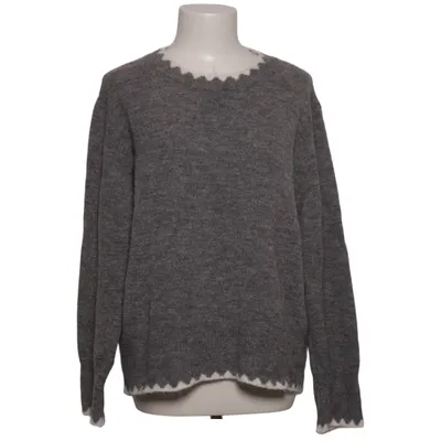 Sweater (Grå, Hvid) fra Heart Kiss Akryl, Polyamid, Polyester, Viscose, Uld
