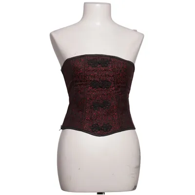 Korsett (Svart, Röd) från Vaacodor Bomull, Elastan, Polyester