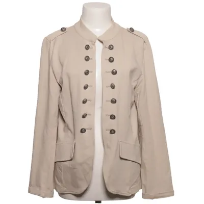 Blazer (Beige) from Julia Wang Cotton, Elastane