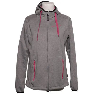Hættetrøje (Grå, Pink) fra Bluewear Bomuld, Polyester