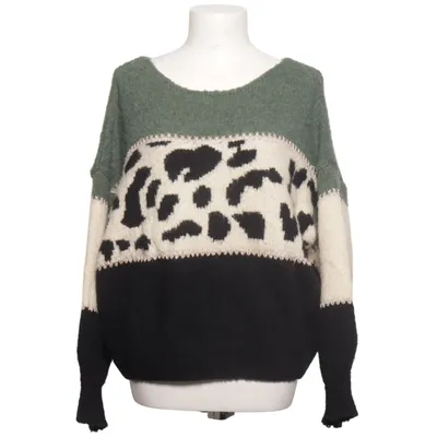 Strickpullover (Grün, Schwarz, Weiß) von J&S Millenium Acryl, Elasthan, Polyamid, Polyester