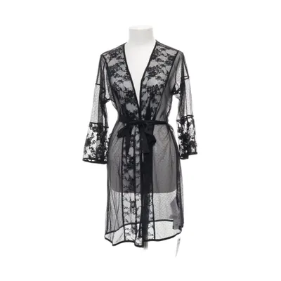 Morgenkåbe (Sort) fra Intimissimi Polyester, Viscose