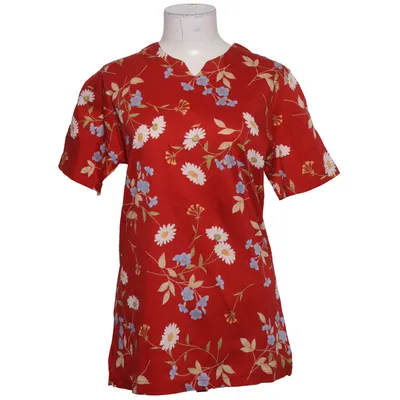 Topp (Röd, Flerfärgad) från Peter Hahn Bomull