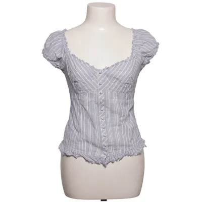 Blouse (Blue, White) from Guess Cotton, Elastane