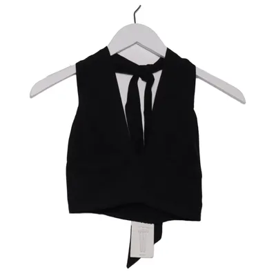 Halter neck top (Black) from Reserved Polyamide, Viscose