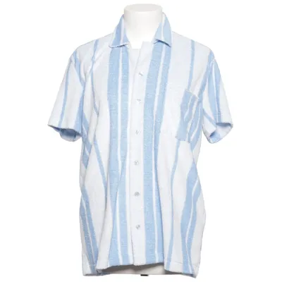 Short sleeve shirt (Blue, White) from Kleidermafia