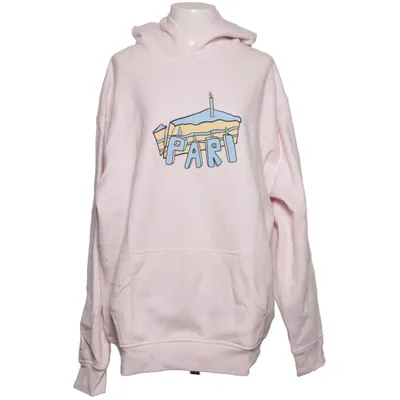 Hoodie (Pink, Multicolored) from Pari Cotton, Polyester