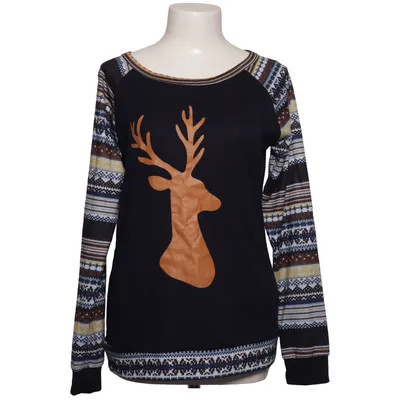 Christmas sweater (Blue, Multicolored) from Gumuxi