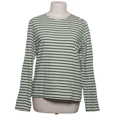 Long sleeve T-shirt (Green, White) from Popeia Organic cotton