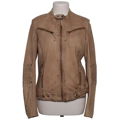 Veste en cuir (Beige) de Punchball Cuir, Polyester