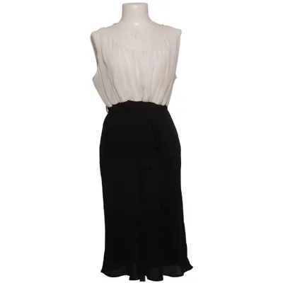 Dress (White, Black) from Yessica by C&A Acetate, Polyester