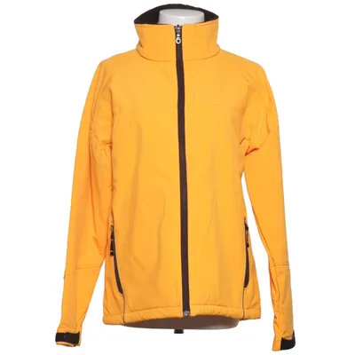 Softshelljakke (Orange, Sort) fra Clique Elastan, Polyester