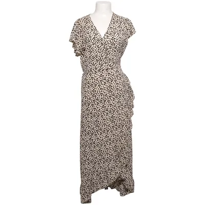 Omlottklänning (Beige, Svart) från Annika Polyester