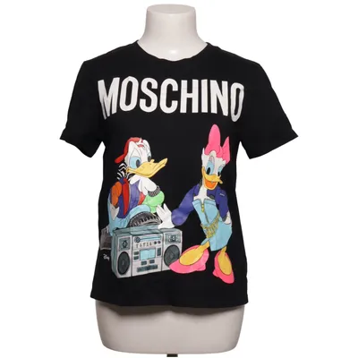 T-shirt (Svart, Flerfärgad) från H&M x Moschino Bomull