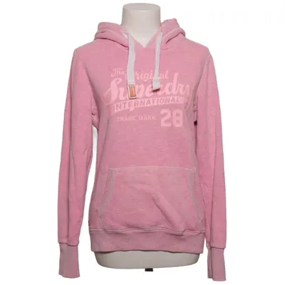 Huvtröja (Rosa) från Superdry Bomull, Polyester