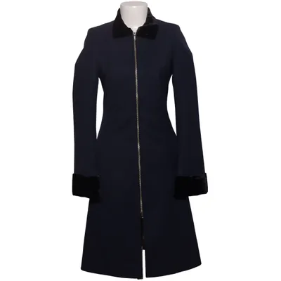 Manteau (Bleu, Noir) de Rieger Élasthane, Polyester, Laine