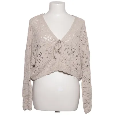 Cardigan (Beige) from Only Life Polyester, Recycled cotton