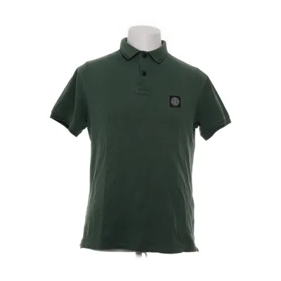 Pikétröja (Grön) från Stone Island Bomull, Elastan