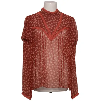 Blus (Röd, Flerfärgad) från Anna Sui Polyester, Silke
