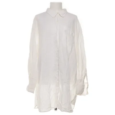 Shirt (Wit) van H&M Katoen, Linnen
