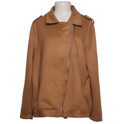 Veste de motard (Marron) de Janina Curved Élasthane, Polyester
