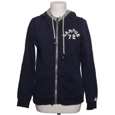 Sweat à capuche (Bleu) de Campus Coton, Polyester