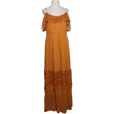 Maxikjole (Brun) fra Hallhuber Donna Polyester, Viscose