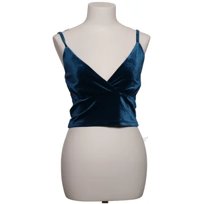 Crop top (Blue) from Amisu Elastane, Polyester