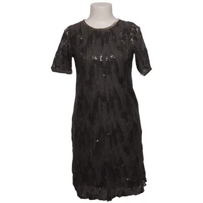 Jurk (Grijs) van Uno Piu Uno Elastaan, Polyester, Viscose