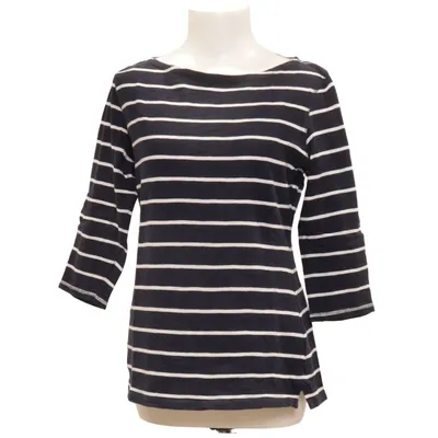 Lange mouwen shirt (St Ives Stripe Cotton Boat Neck Top) van Mountain Warehouse Katoen