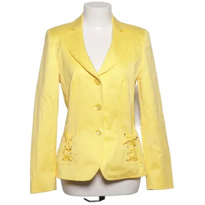 Blazer (Gul) fra Escada Bomuld, Elastan