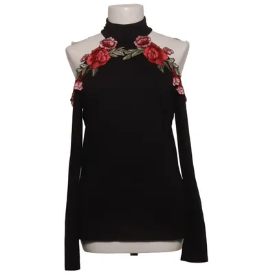Top (Black, Multicolored) from Bodyflirt Elastane, Polyester, Viscose