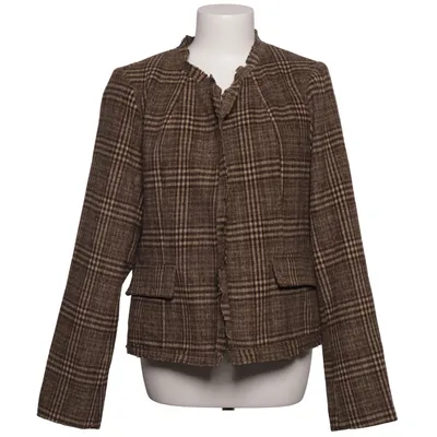 Blazer (Bruin, Beige) van Yest Acryl, Polyester, Wol
