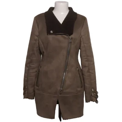 Shearlingjakke (Grøn, Brun) fra Goosecraft Polyester