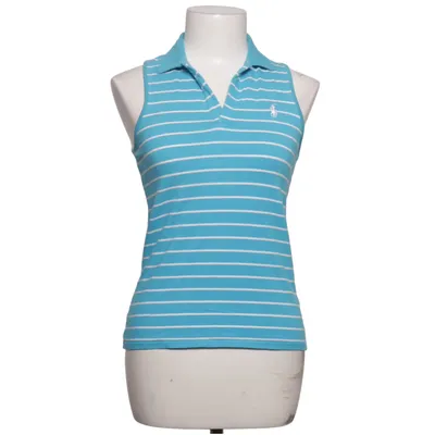 Polo shirt (Blue, White) from Ralph Lauren Sport Cotton, Elastane