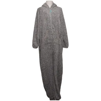 Freizeit Overall (Grau, Weiß) von Love to Lounge Polyester